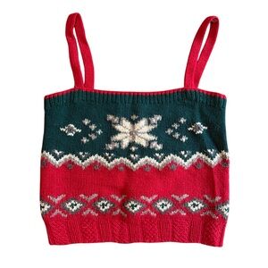 Vintage Ralph Lauren Fall, Winter or Holiday sweater. I love this chic look